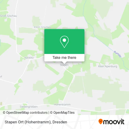 Карта Stapen Ort (Hohentramm)