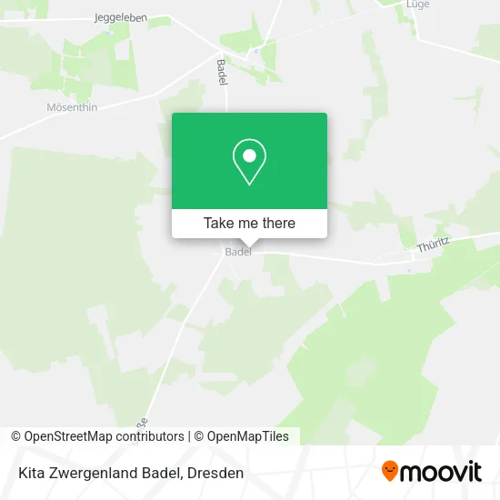 Карта Kita Zwergenland Badel