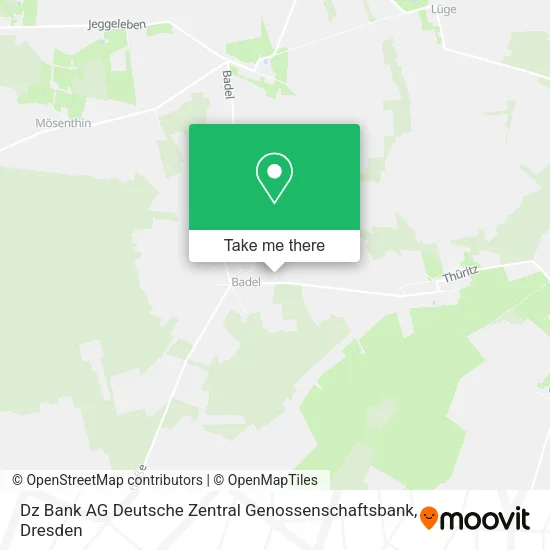 Карта Dz Bank AG Deutsche Zentral Genossenschaftsbank