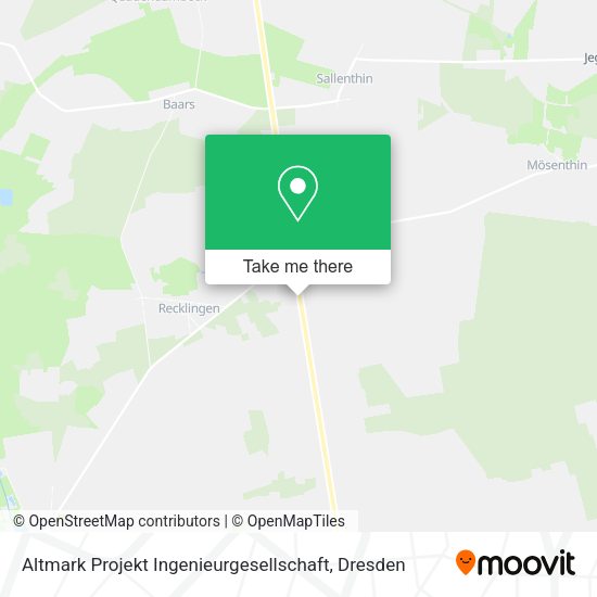 Карта Altmark Projekt Ingenieurgesellschaft