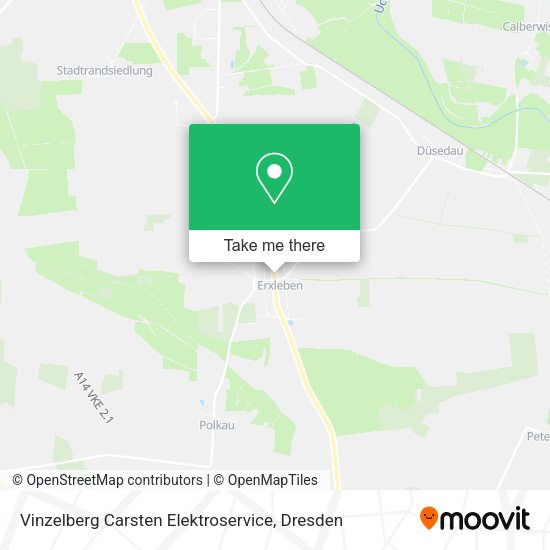 Карта Vinzelberg Carsten Elektroservice