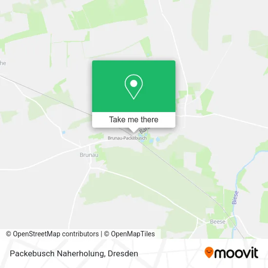 Карта Packebusch Naherholung