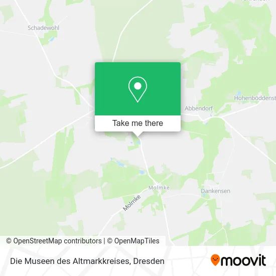 Карта Die Museen des Altmarkkreises