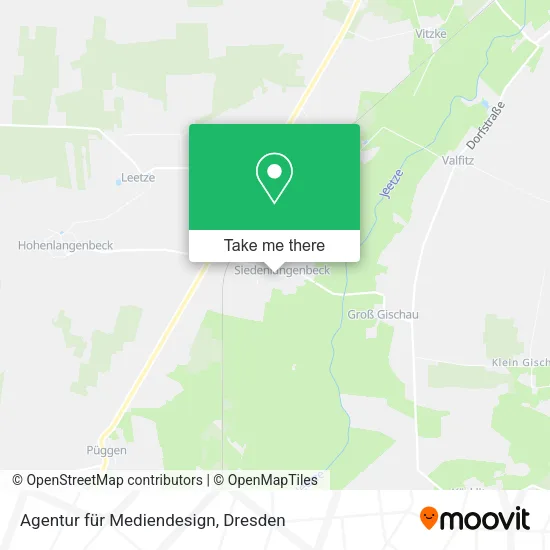Карта Agentur für Mediendesign