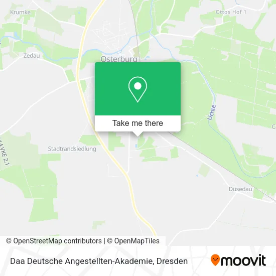 Карта Daa Deutsche Angestellten-Akademie