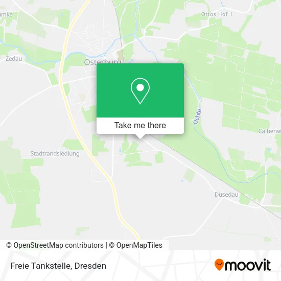 Карта Freie Tankstelle