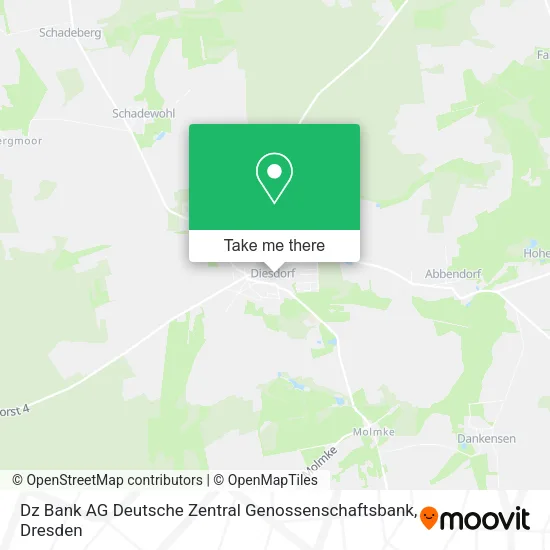 Карта Dz Bank AG Deutsche Zentral Genossenschaftsbank
