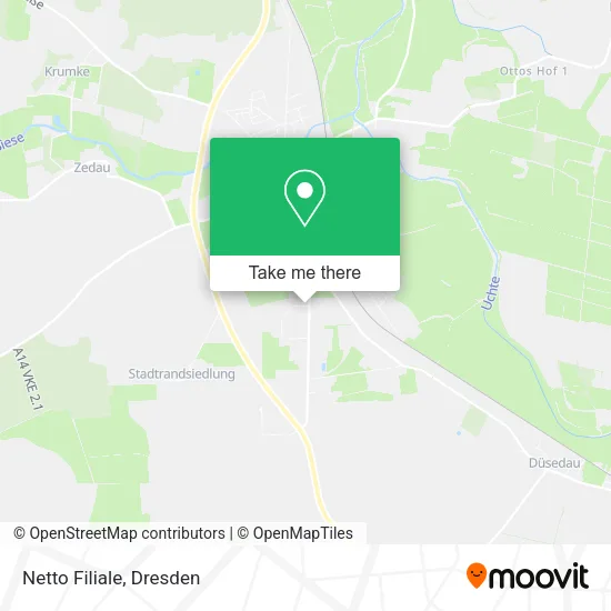 Карта Netto Filiale