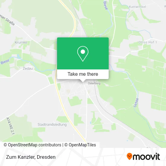 Карта Zum Kanzler