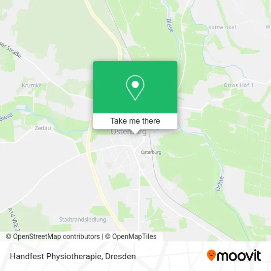 Карта Handfest Physiotherapie
