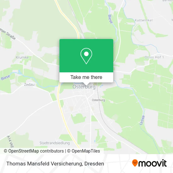Карта Thomas Mansfeld Versicherung