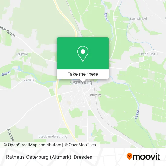 Rathaus Osterburg (Altmark) map