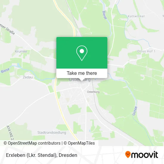 Карта Erxleben (Lkr. Stendal)