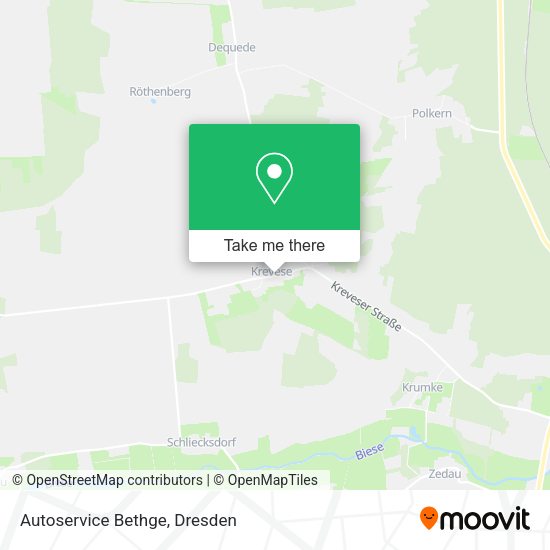 Карта Autoservice Bethge