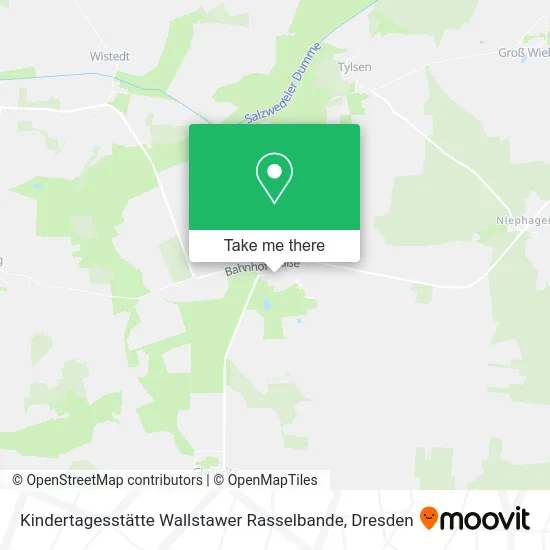 Карта Kindertagesstätte Wallstawer Rasselbande