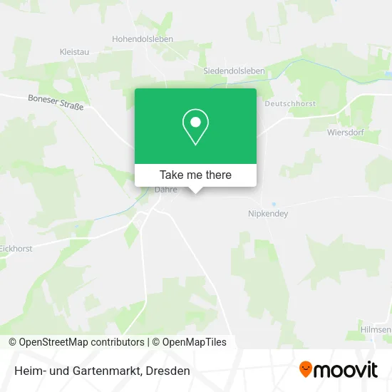 Карта Heim- und Gartenmarkt