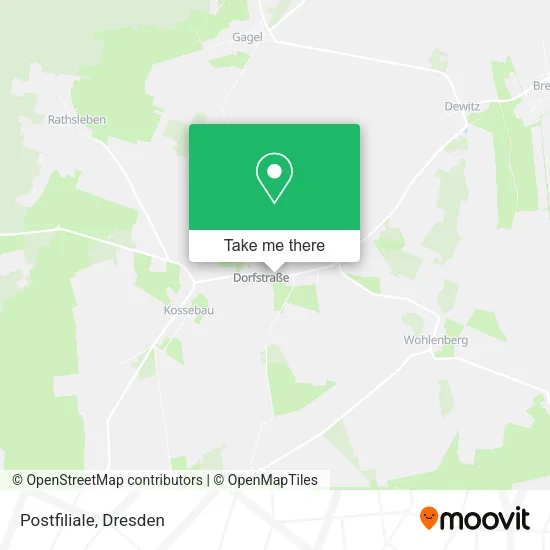 Карта Postfiliale