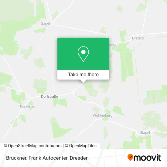 Карта Brückner, Frank Autocenter