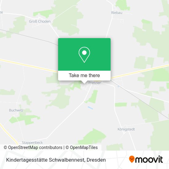 Карта Kindertagesstätte Schwalbennest