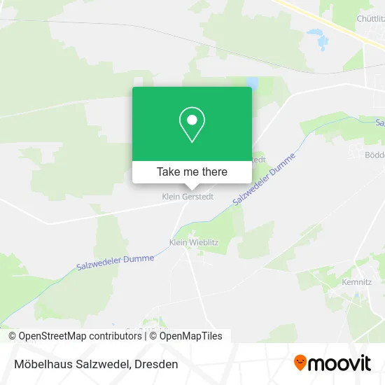 Карта Möbelhaus Salzwedel