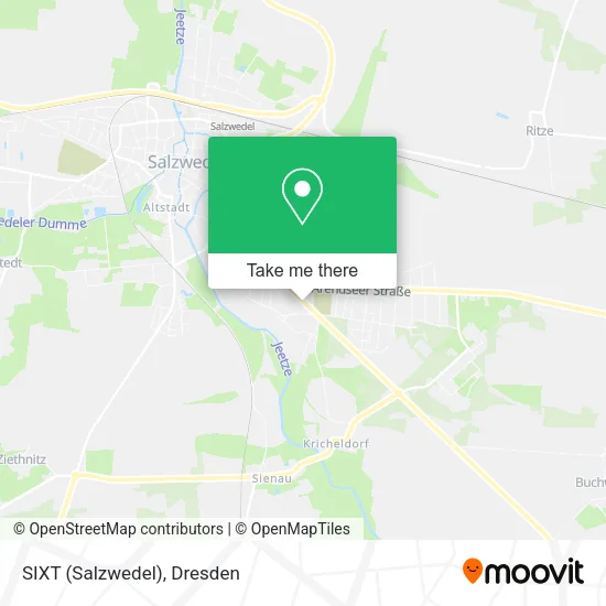 Карта SIXT (Salzwedel)