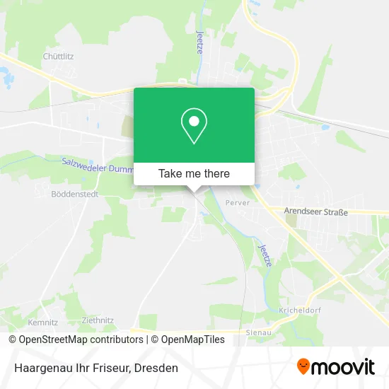 Карта Haargenau Ihr Friseur