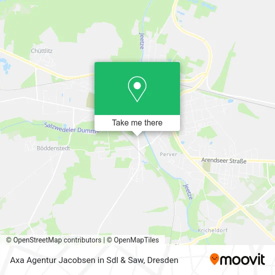 Карта Axa Agentur Jacobsen in Sdl & Saw