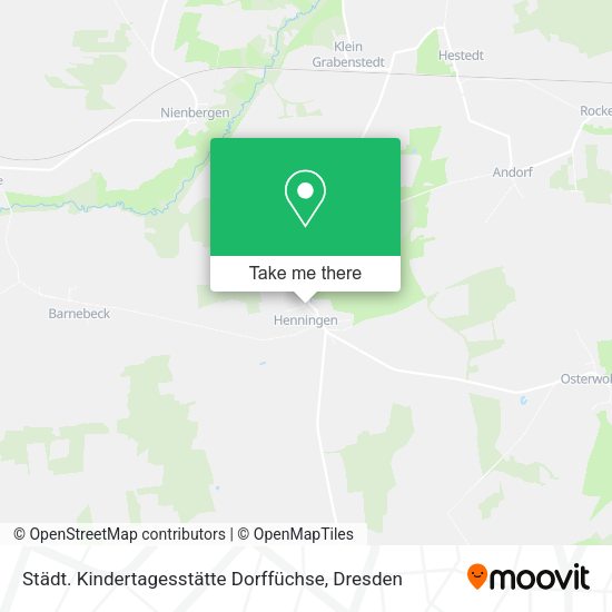 Карта Städt. Kindertagesstätte Dorffüchse