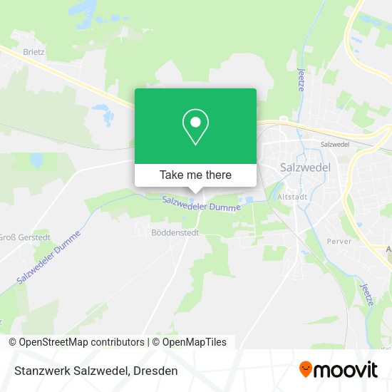 Карта Stanzwerk Salzwedel