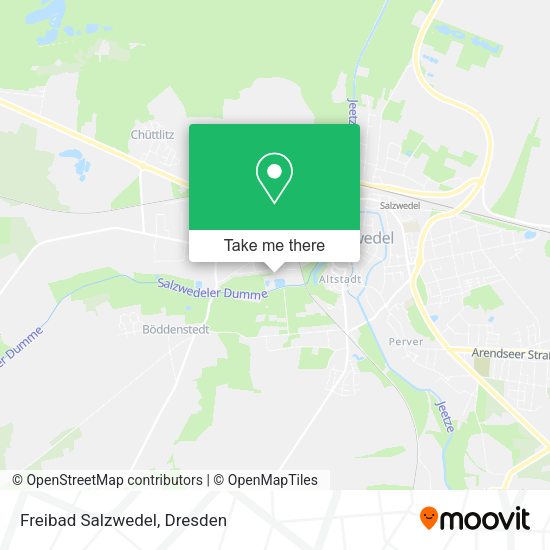 Карта Freibad Salzwedel
