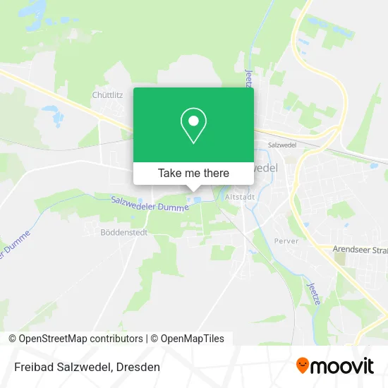 Карта Freibad Salzwedel