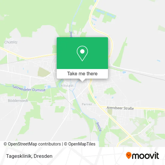 Карта Tagesklinik