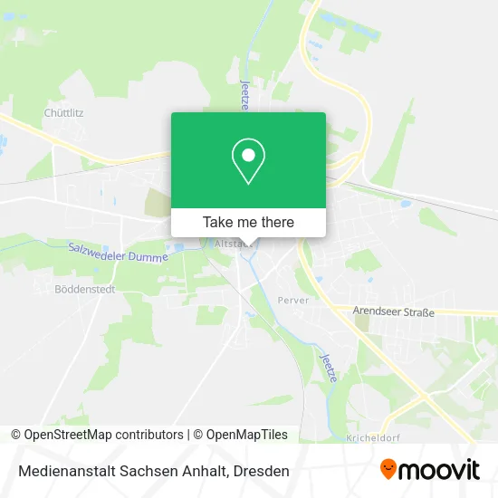 Карта Medienanstalt Sachsen Anhalt