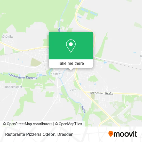 Карта Ristorante Pizzeria Odeon