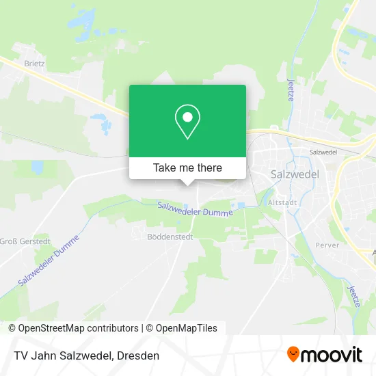 Карта TV Jahn Salzwedel