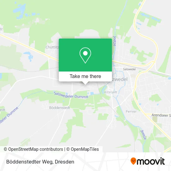 Карта Böddenstedter Weg