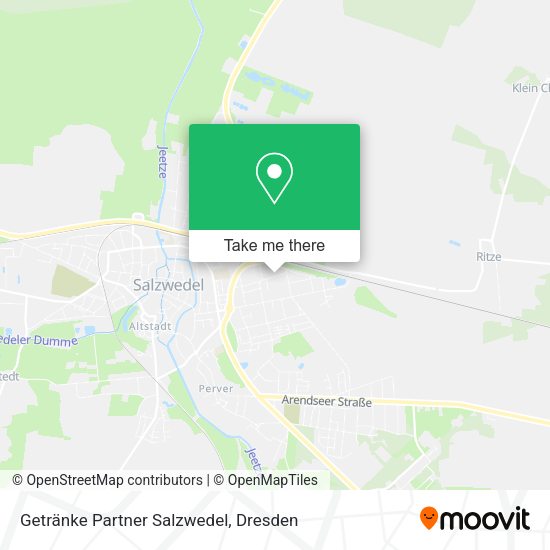 Карта Getränke Partner Salzwedel