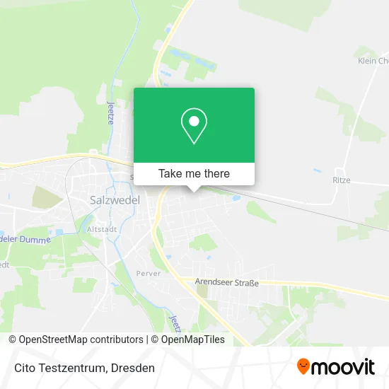 Карта Cito Testzentrum