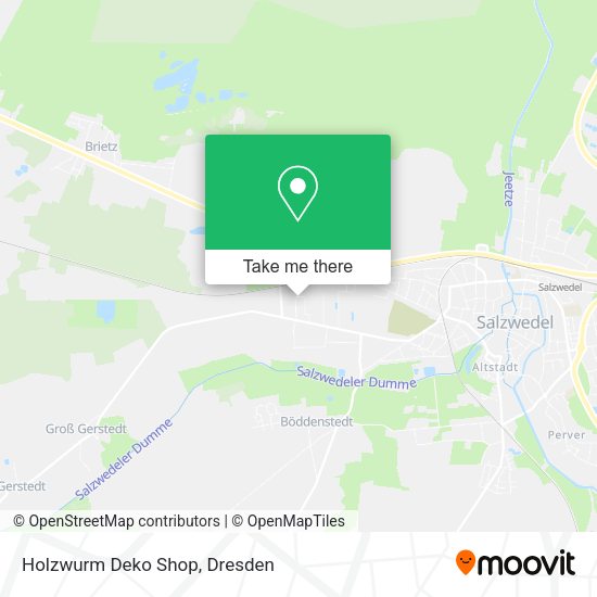 Карта Holzwurm Deko Shop