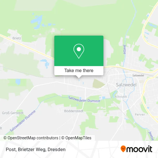 Карта Post, Brietzer Weg