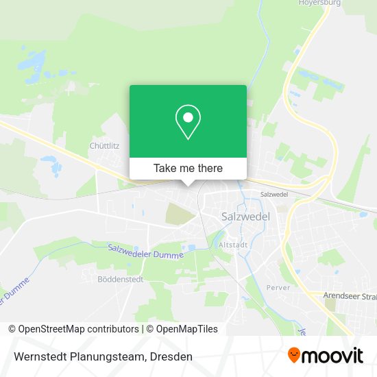 Карта Wernstedt Planungsteam