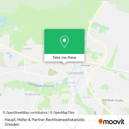 Карта Haupt, Höfer & Partner Rechtsanwaltskanzlei