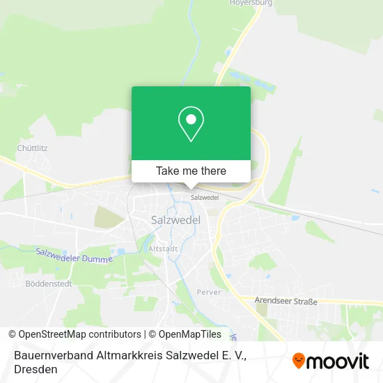 Карта Bauernverband Altmarkkreis Salzwedel E. V.