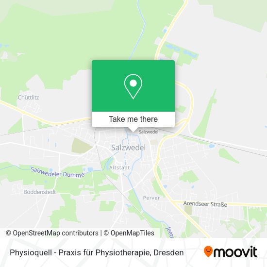 Карта Physioquell - Praxis für Physiotherapie
