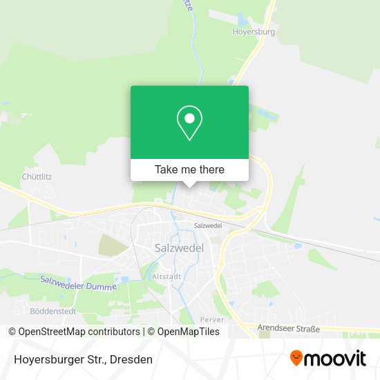 Карта Hoyersburger Str.