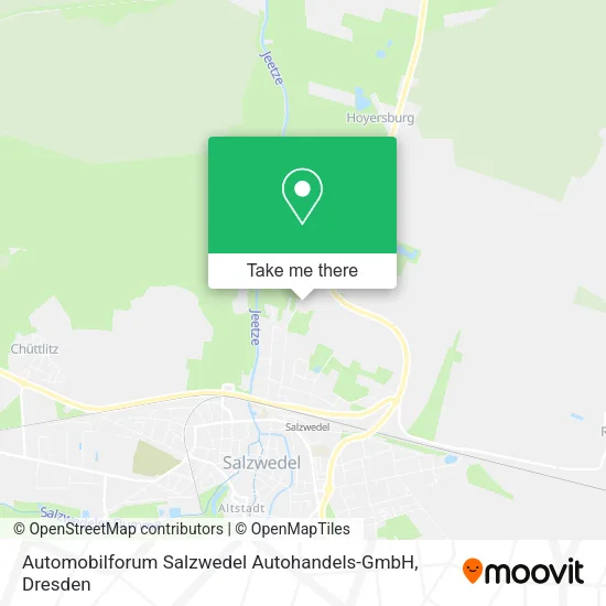 Карта Automobilforum Salzwedel Autohandels-GmbH