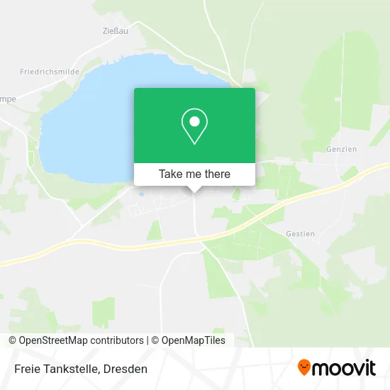 Карта Freie Tankstelle