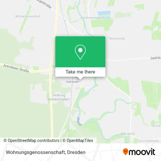 Карта Wohnungsgenossenschaft