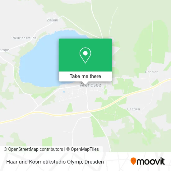 Карта Haar und Kosmetikstudio Olymp