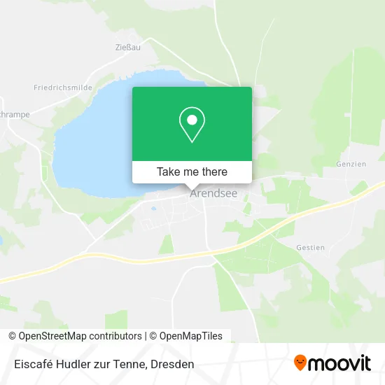 Карта Eiscafé Hudler zur Tenne